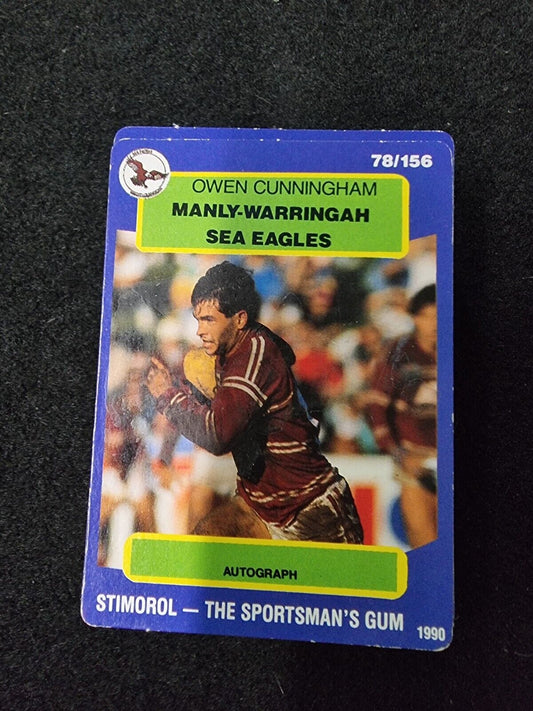 1990 Scanlens Stimorol  NRL Rugby League Mixed Card Lot