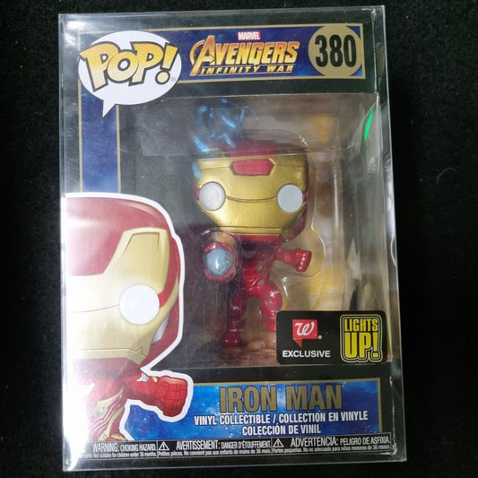 Funko Pop! Vinyl: Marvel - Iron Man (w/ Lights) - Walgreens (Exclusive) #380