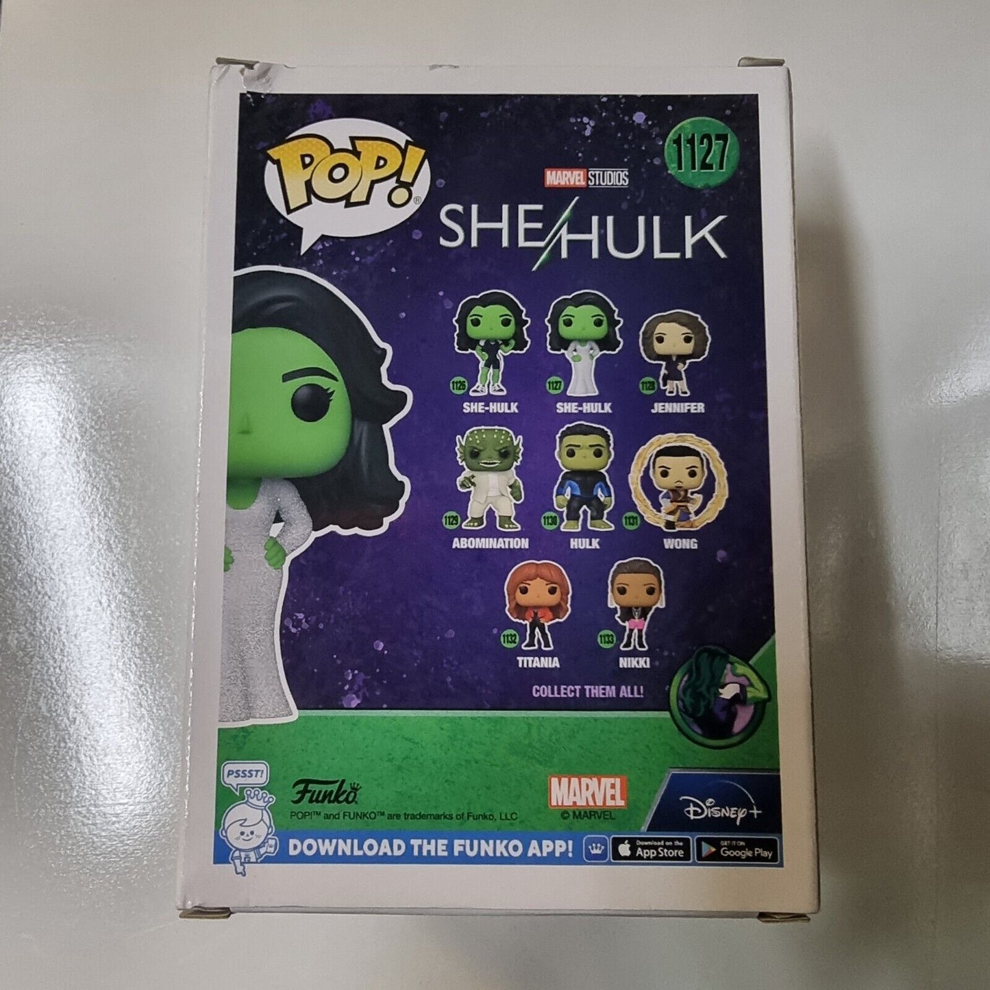 Funko Pop She-Hulk Glitter #1127