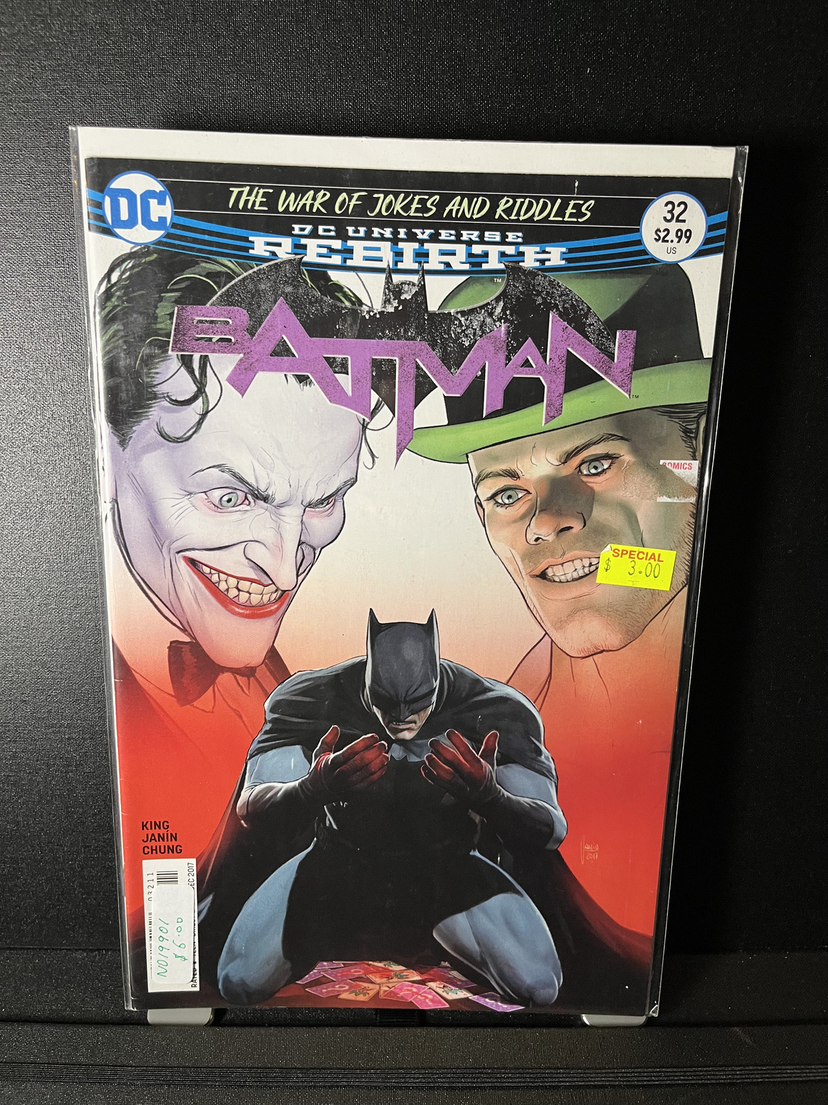 BATMAN #32 (REBIRTH) The War of Jokes and Riddles DC COMICS