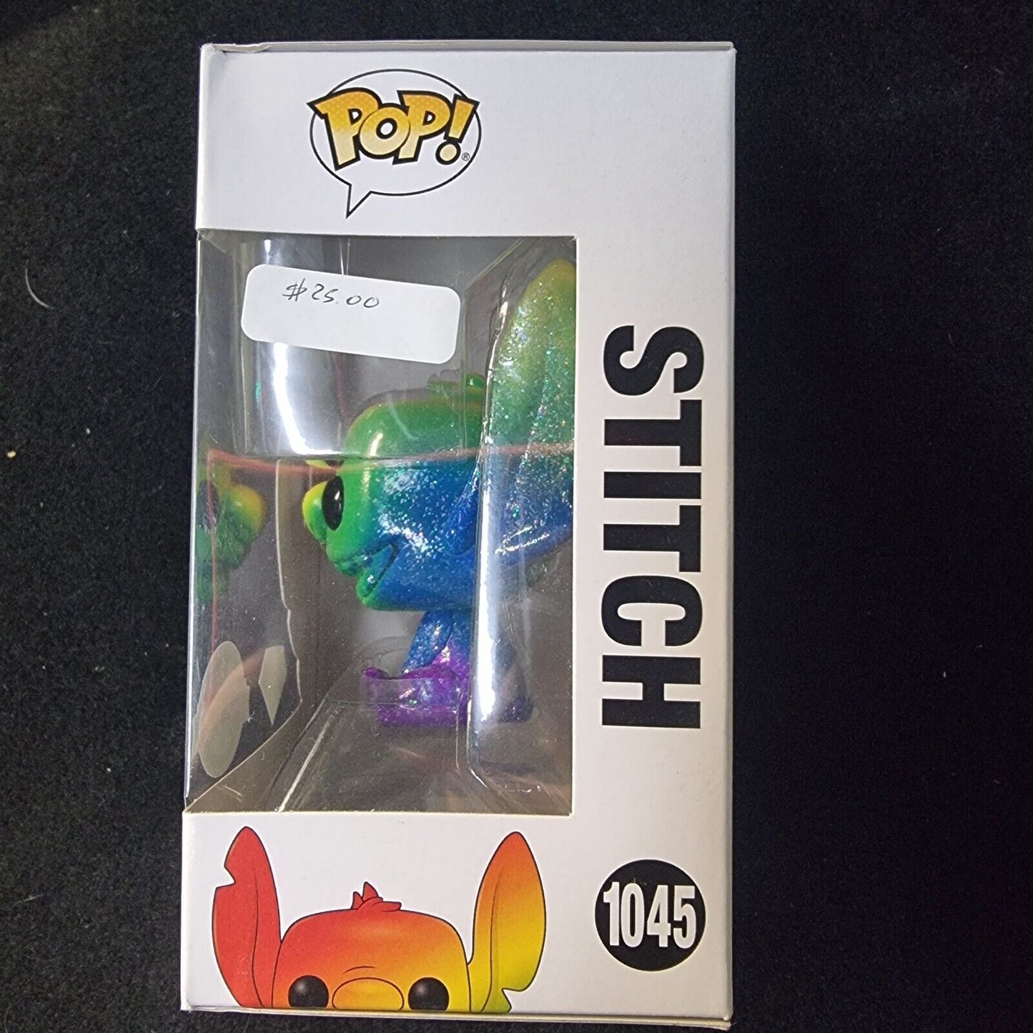 Funko Pop! Disney Rainbow Pride Stitch #1045 Diamond Collection Special Edition 