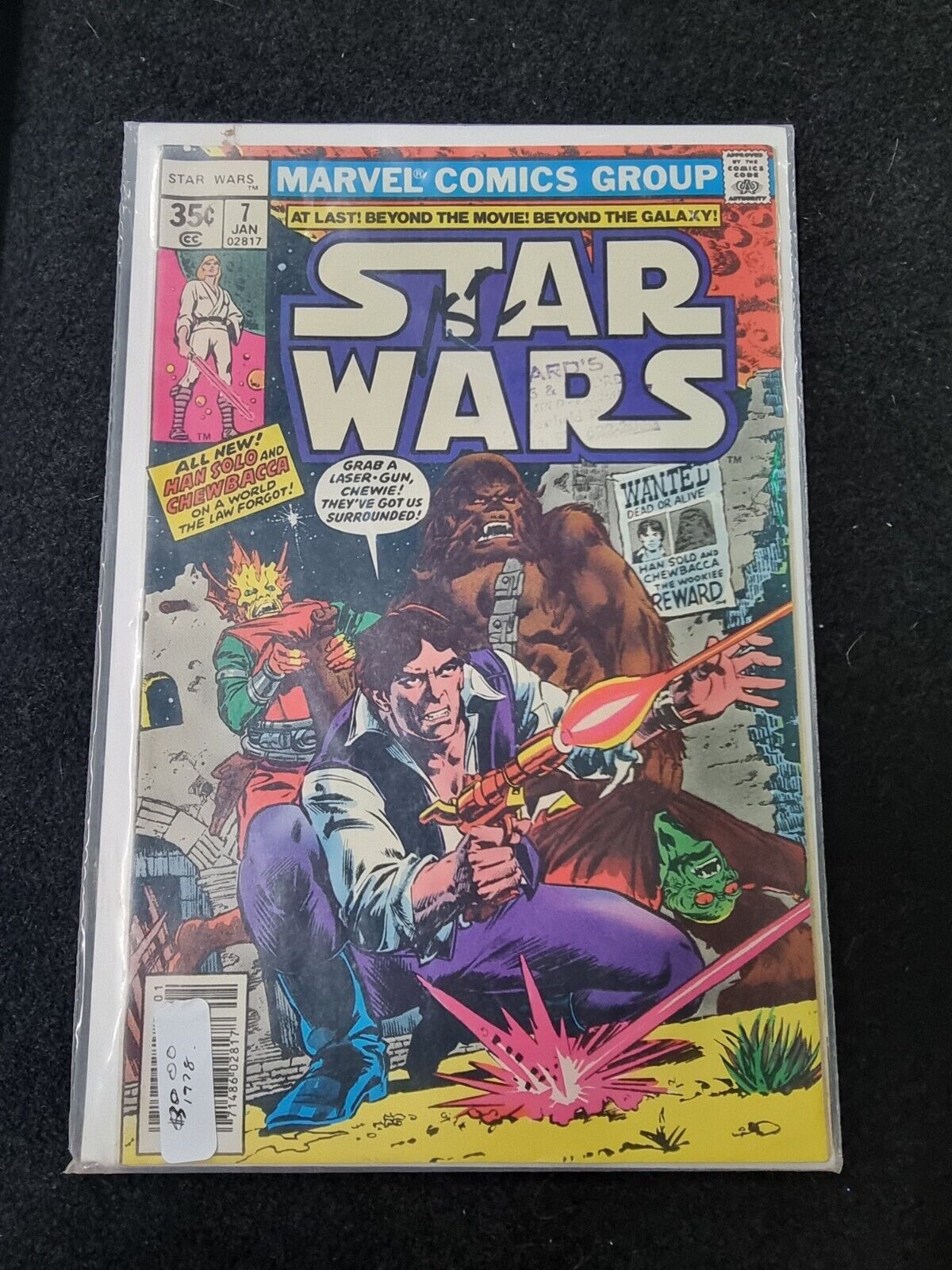 Star Wars #7 Marvel Comics Whitman Variant 1st Original Story Bronze Age 1978