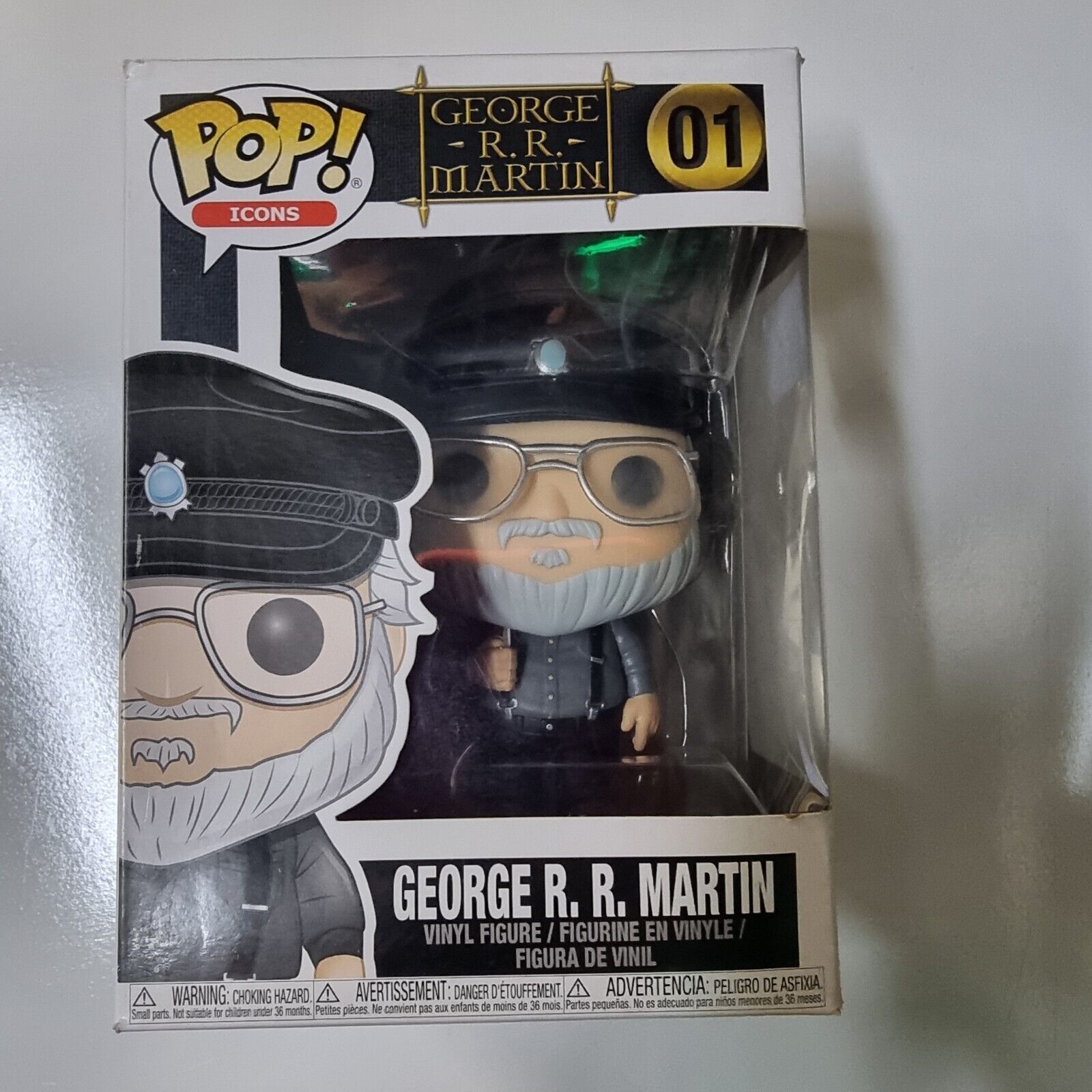 Funko Pop! Icons George R. R Martin vinyl figure #01