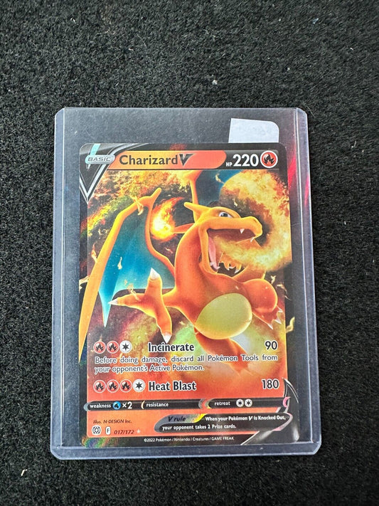 Charizard V Brilliant Stars 17/172 Holo Ultra Rare Pokemon TCG Card