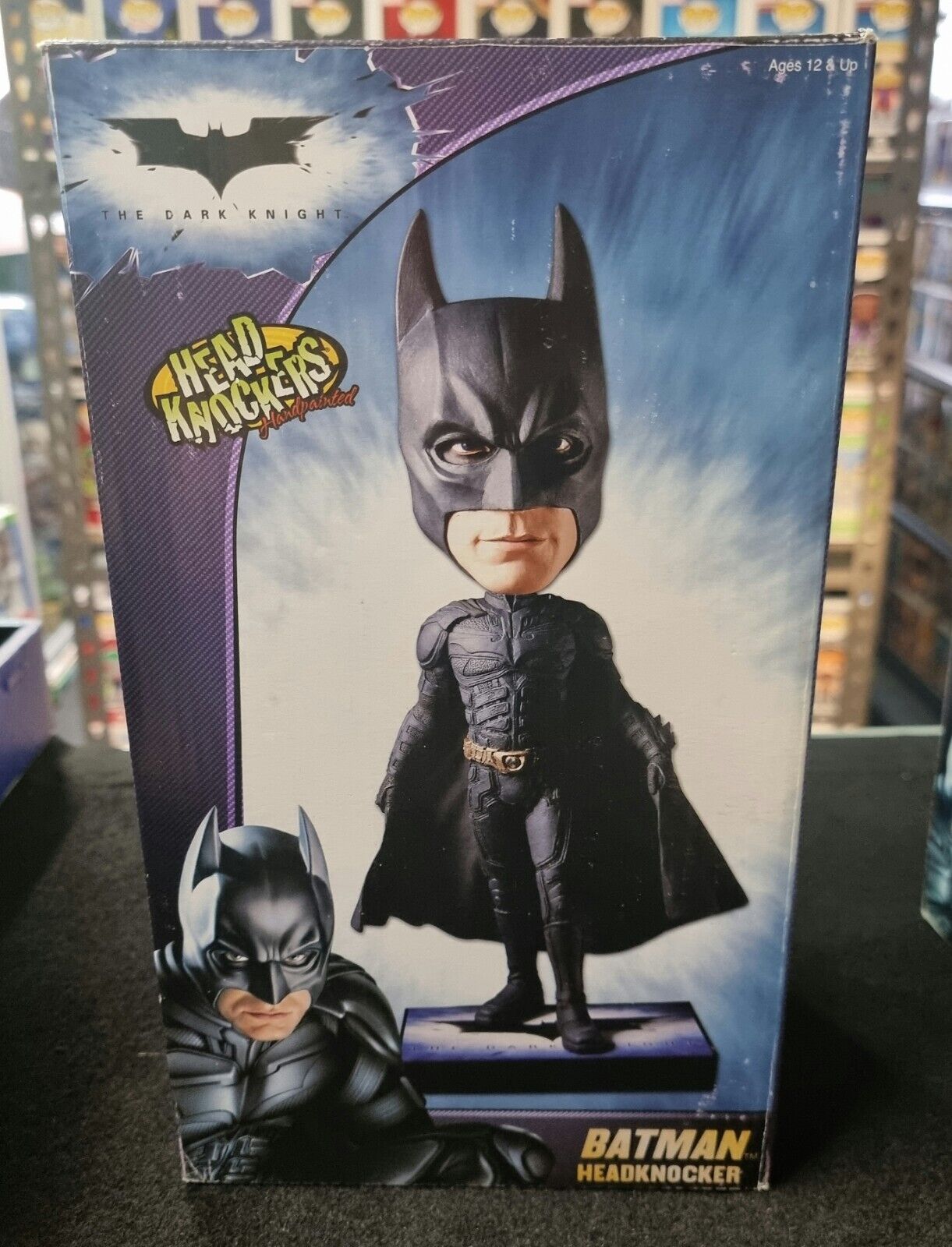 NEW Batman Dark Knight Head Knocker Bobble Head Collectible Figure