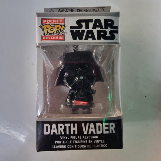 Funko Pop! Pocket Keychain Star Wars Darth Vader Vinyl Figure NIB New 