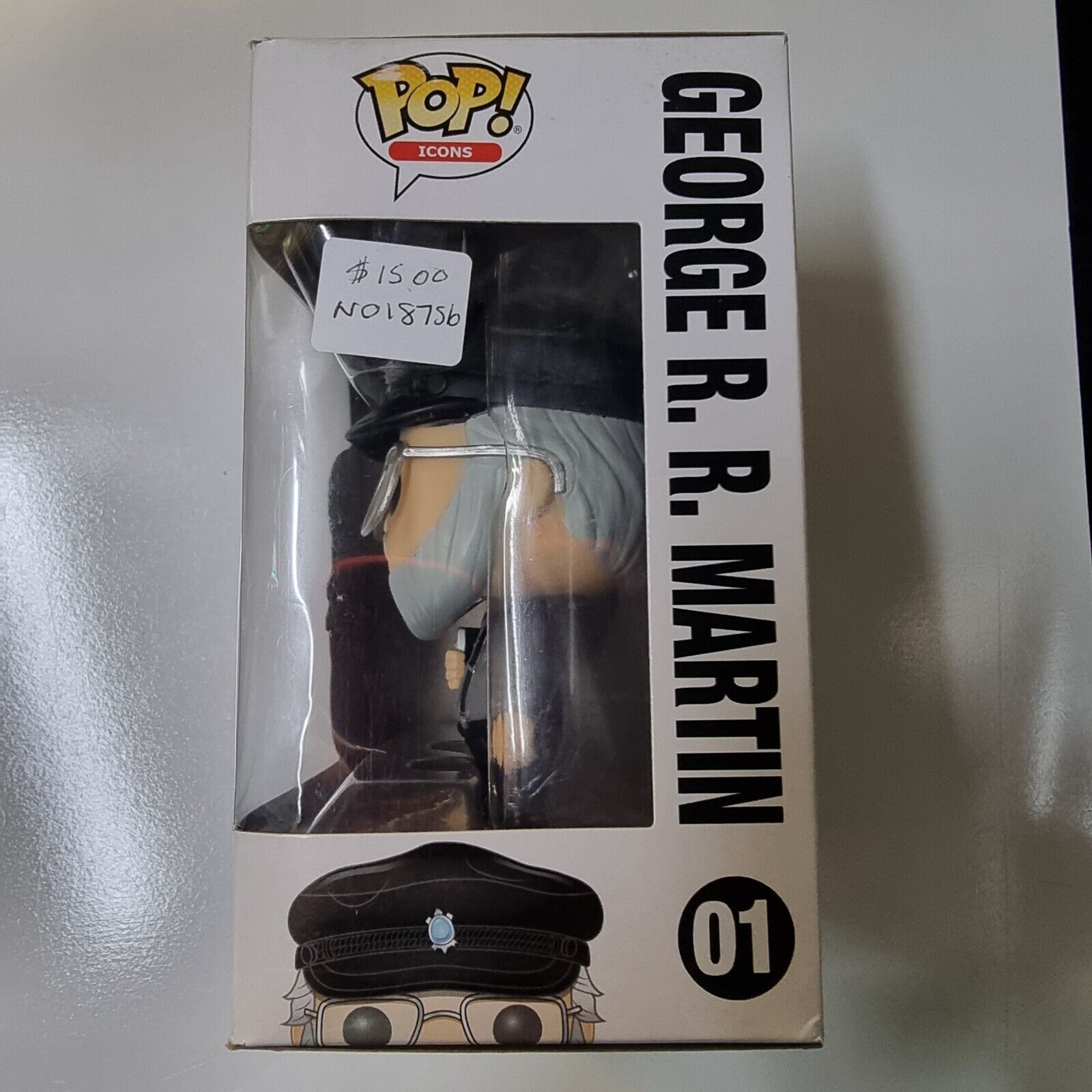 Funko Pop! Icons George R. R Martin vinyl figure #01