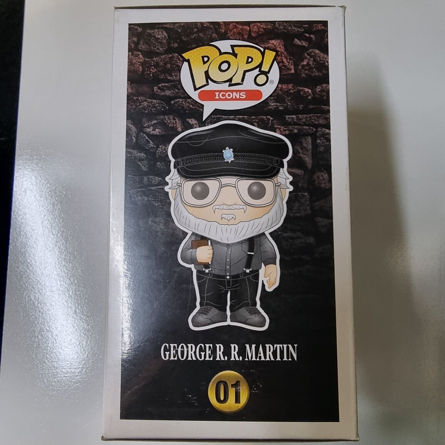 Funko Pop! Icons George R. R Martin vinyl figure #01