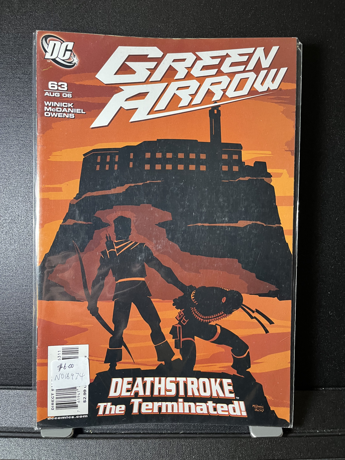 Green Arrow #63 - Deathstroke the Terminated DC Comics 2001 Series