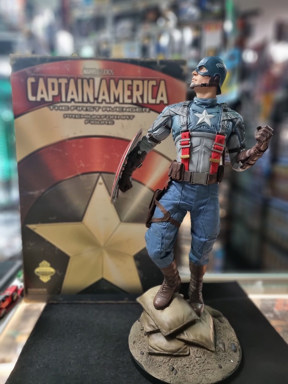 Sideshow Captain America First Avenger Premium Format Figure EXCLUSIVE 303/500