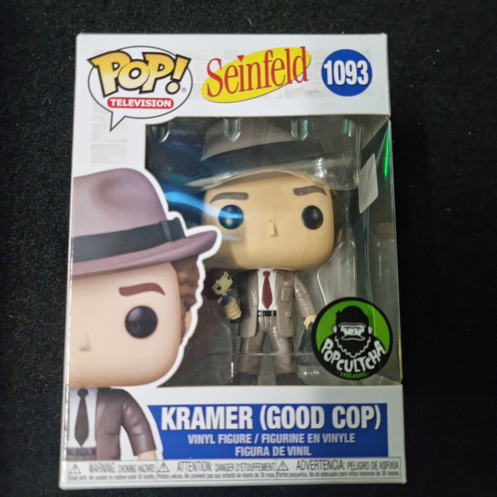 Kramer (Good Cop) Seinfeld Funko Pop Vinyl #1093 (Pop Cultcha exclusive)