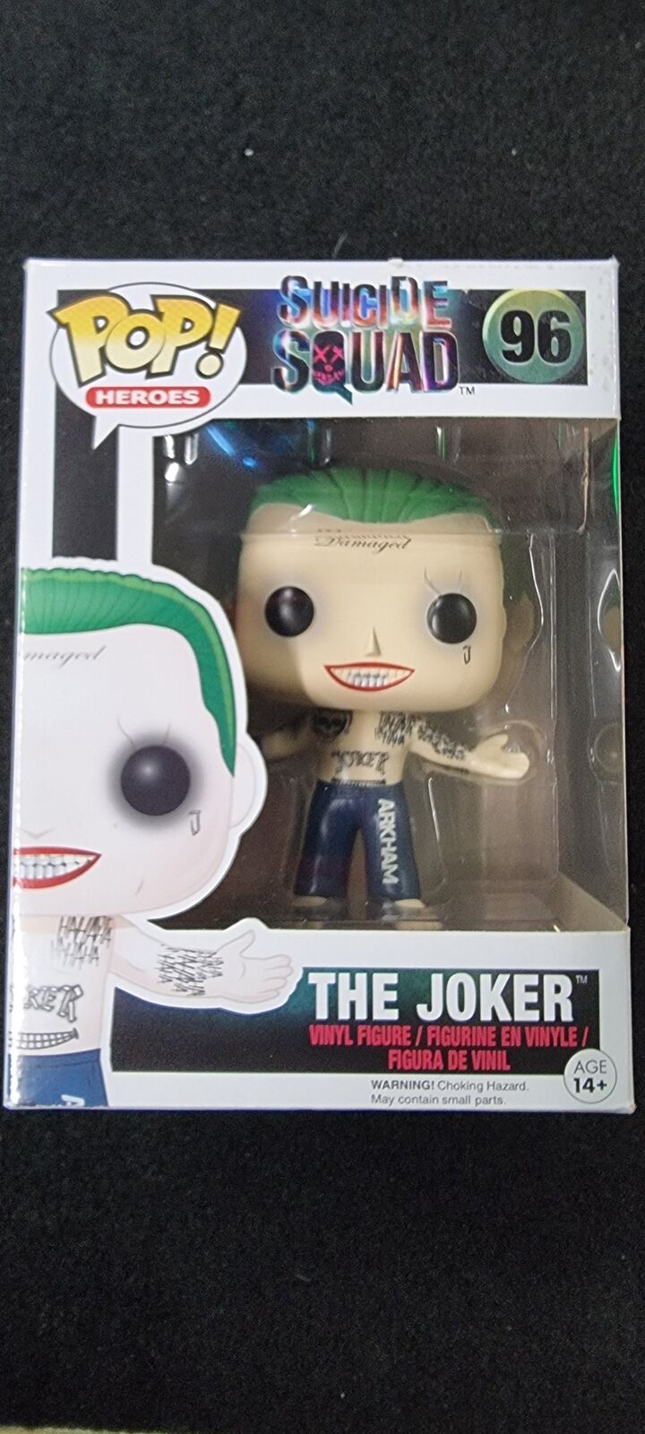 FUNKO POP SUICIDE SQUAD THE JOKER #96