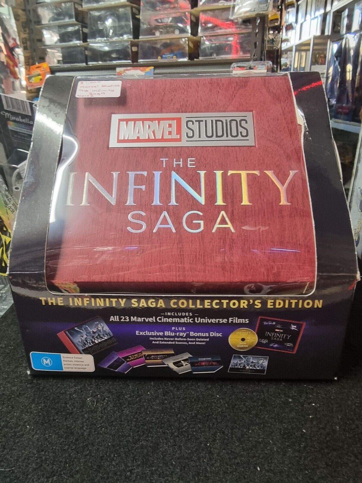 Infinity Saga MCU Blu Ray DVD Limited Edition Boxset Marvel Studios Avengers