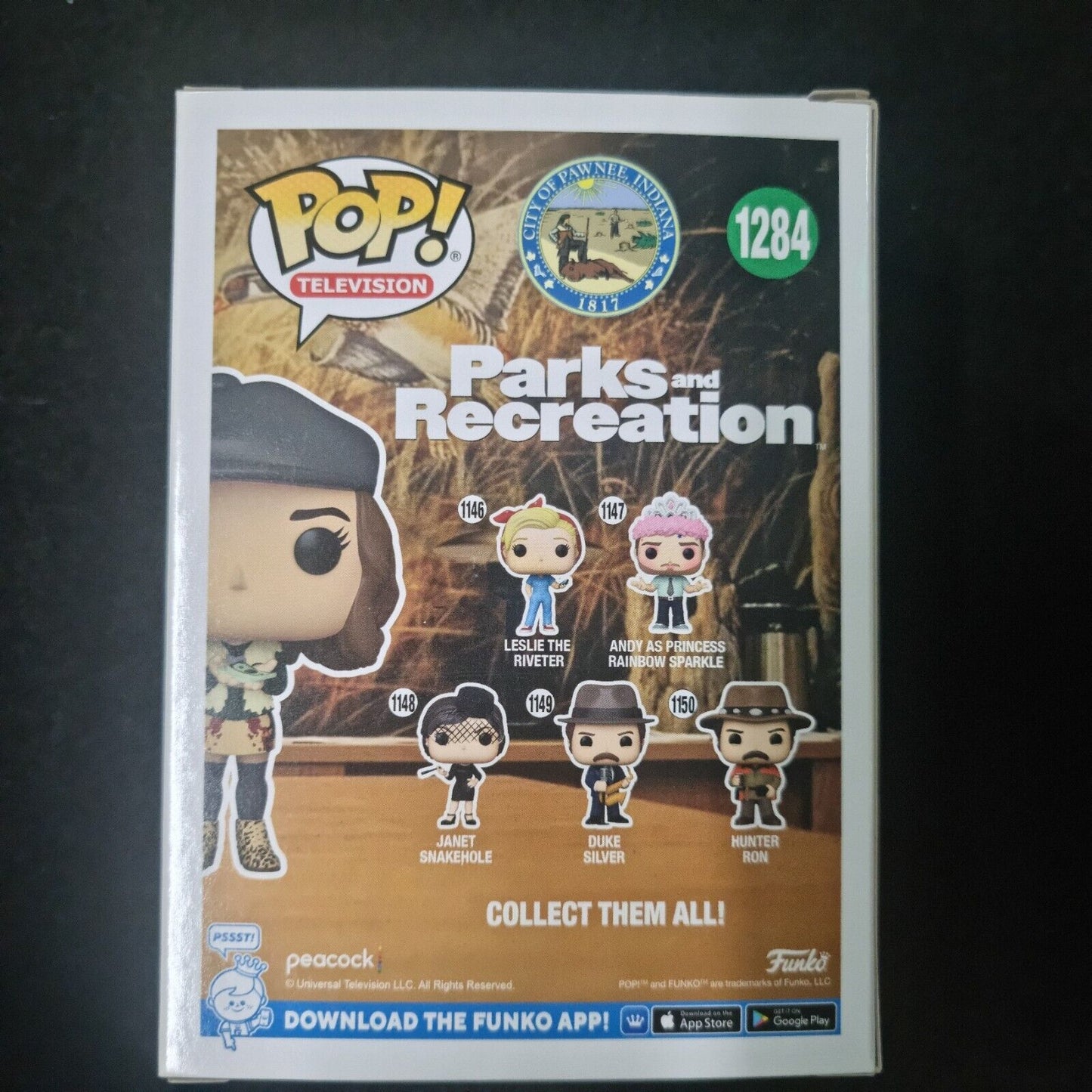 Funko POP Parks And Recreation 1284 Mona-Lisa Fall Convention Exclusive 2022