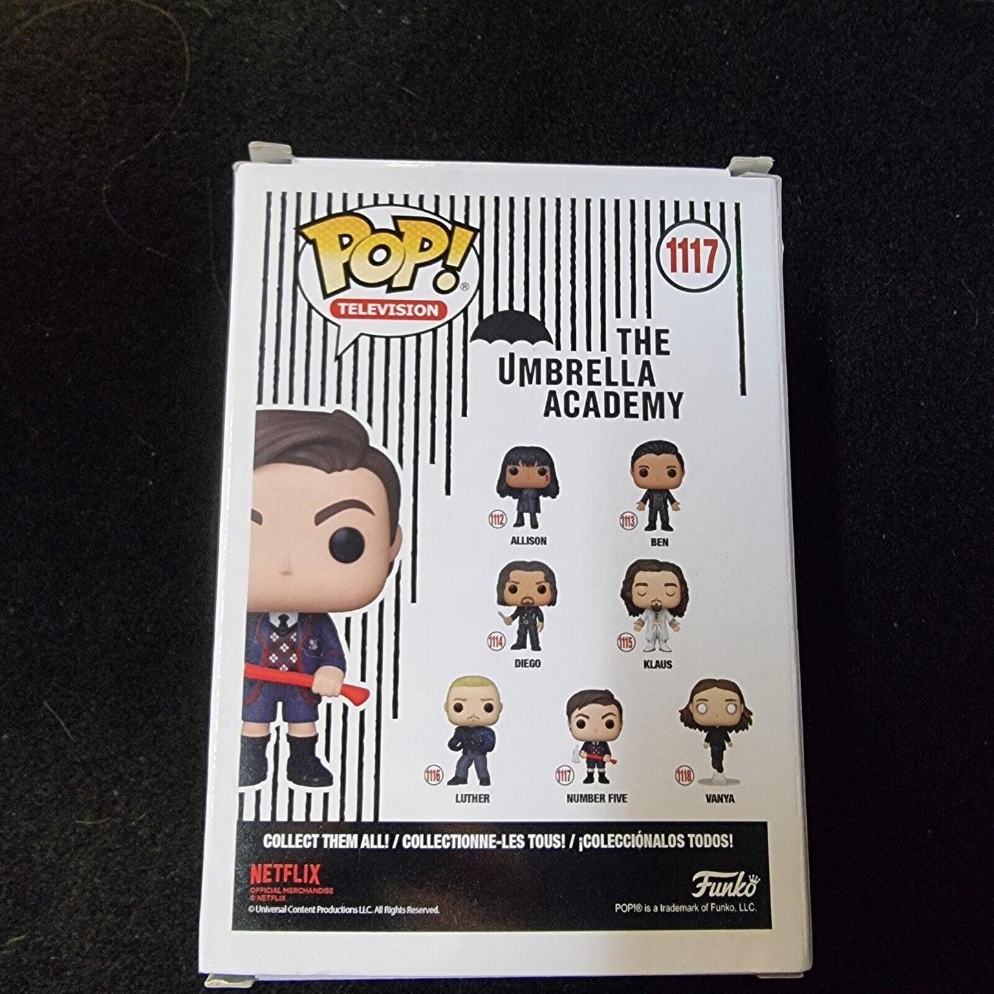 Funko Pop! Number Five #1117, The Umbrella Academy, Netflix Television, TV