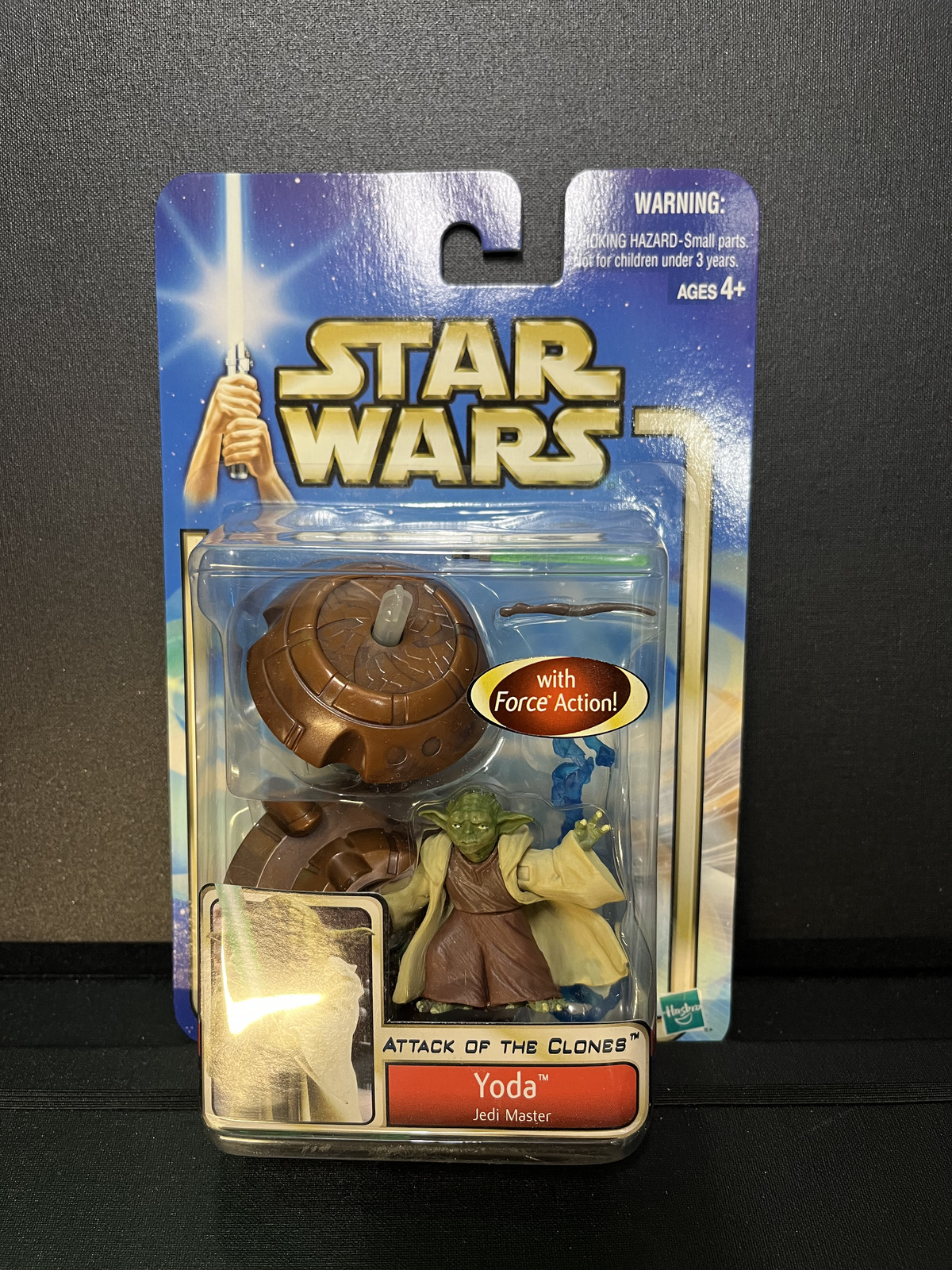 Yoda Jedi Master Star Wars AOTC Carded 3.75 Action Figure