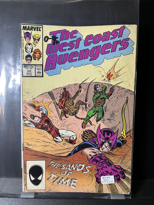 WEST COAST AVENGERS #20 Marvel Comics 1987