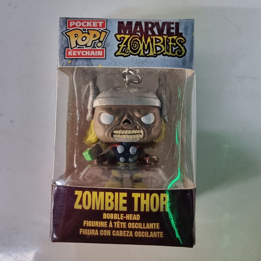 Funko PoP! Marvel What If? Zombie THOR Pocket Pop Keychain Vinyl Figure