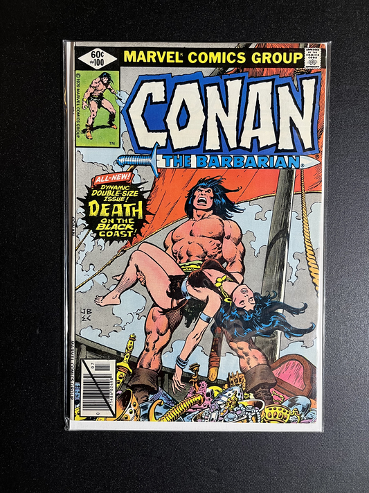 Conan The Barbarian #100 Marvel Comics Double-Size Issue! Death of Belit 1979