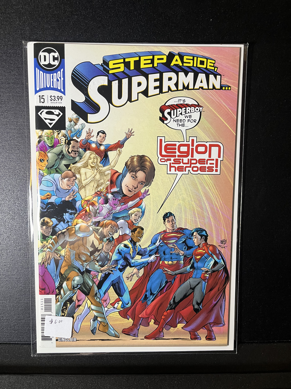 Superman # 15 (DC Universe) Step Aside Superman Dc Comics