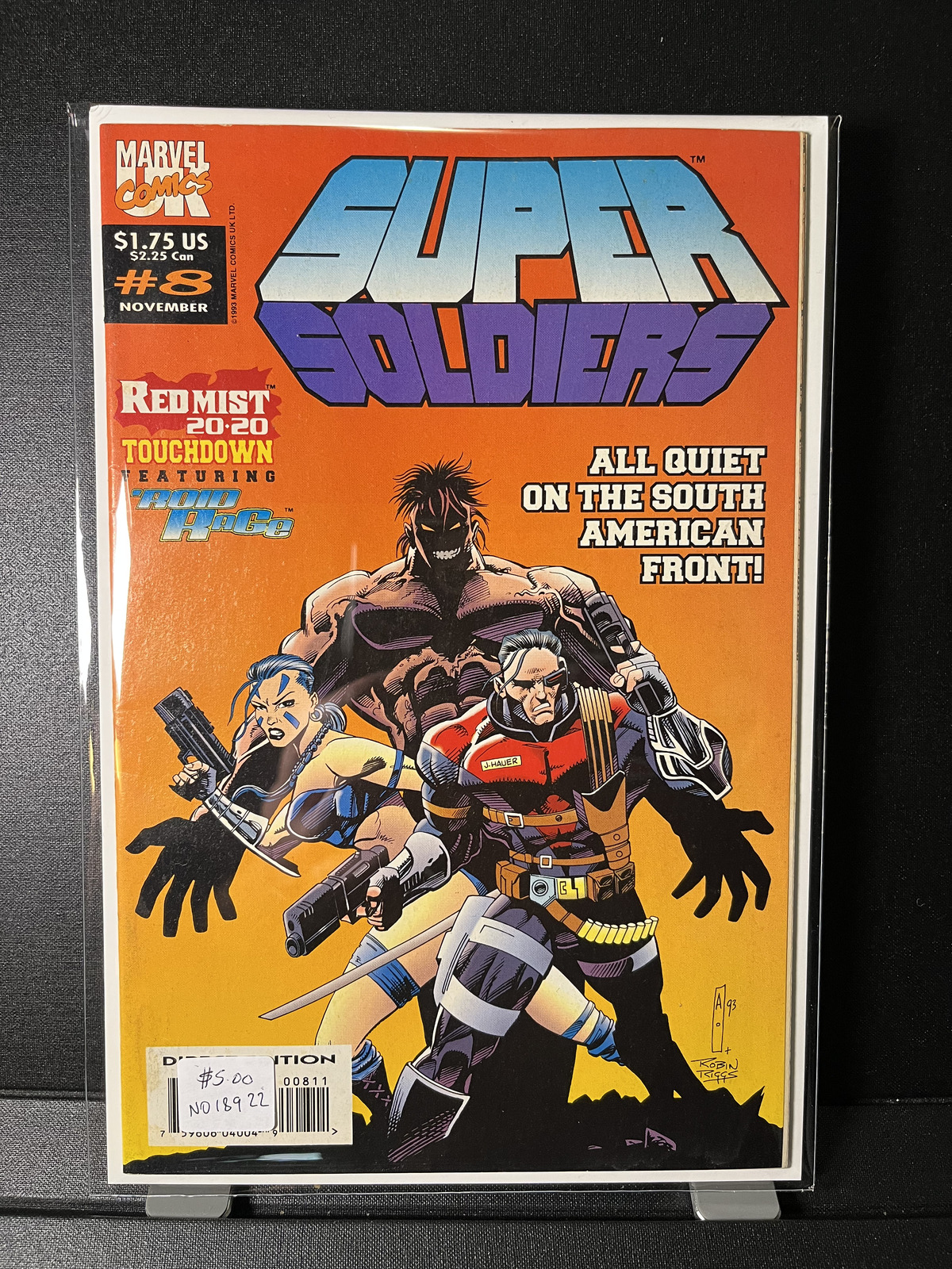 Super Soldiers #8 Marvel Comics 1993