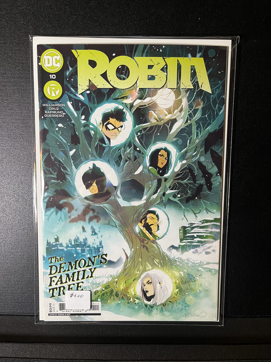 Robin #10 March 2022 DC Batman Joshua Williamson Roger Cruz