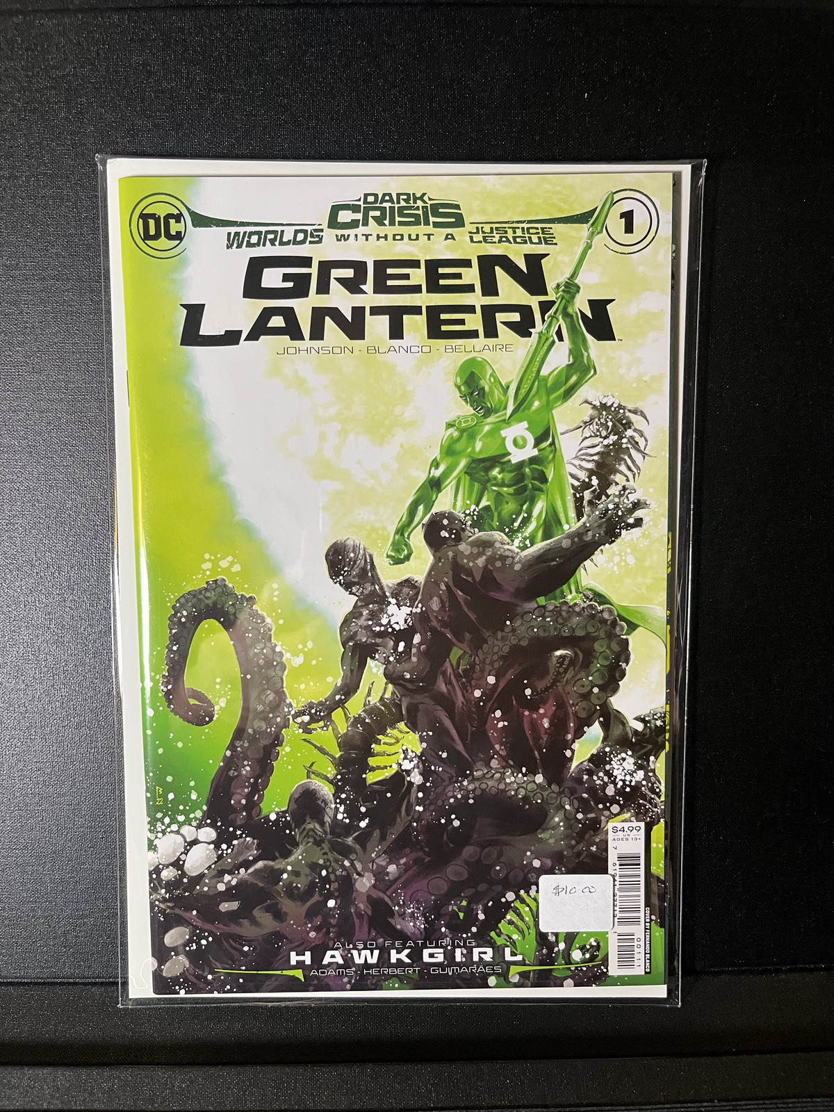 GREEN LANTERN Dark Crisis World Justice league #1 NM DC 2022  BACK ISSUE BLOWOUT