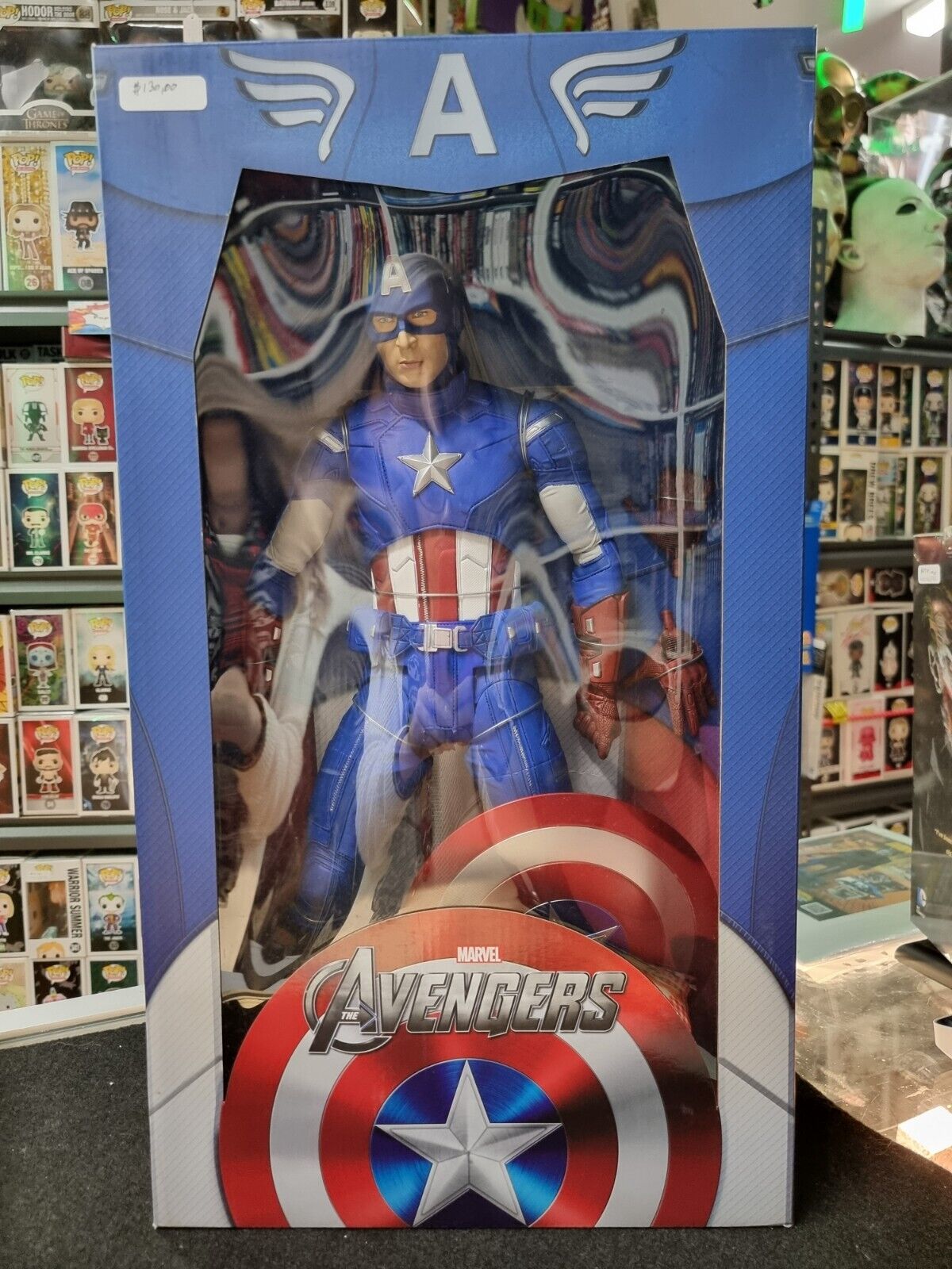 NECA Marvel Avengers Captain America 1/4 Scale