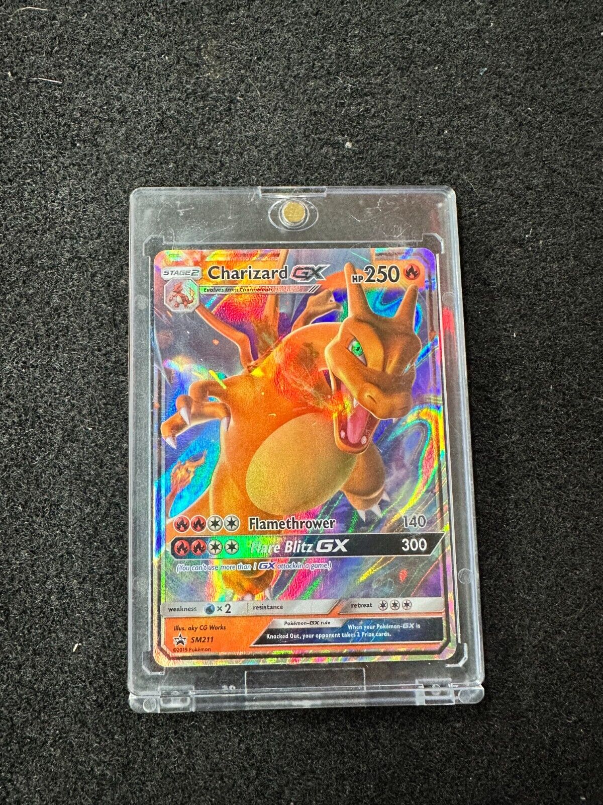 Charizard GX SM211 Black Star Promos Ultra Rare Holo Pokémon 2019