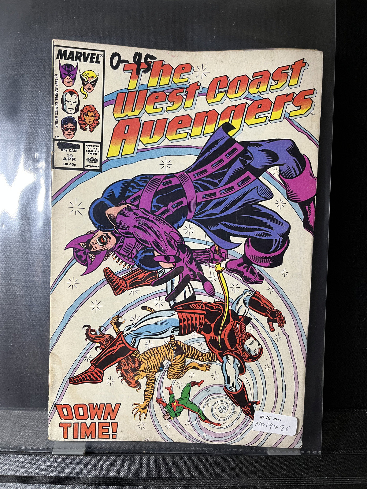 WEST COAST AVENGERS  #19  MARVEL COMICS UK