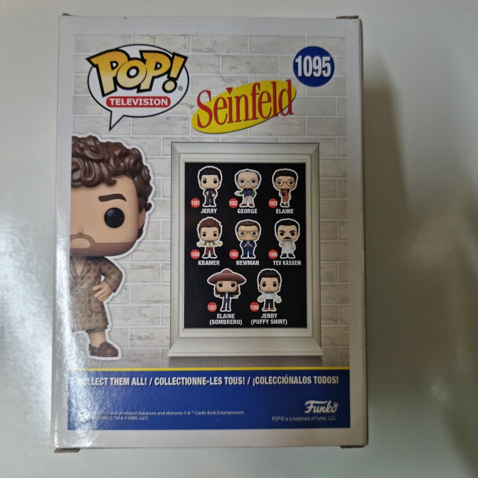 Funko Pop Vinyl | Seinfeld | Kramer (With Sandwich) 1095 | Funko Exclusive!!