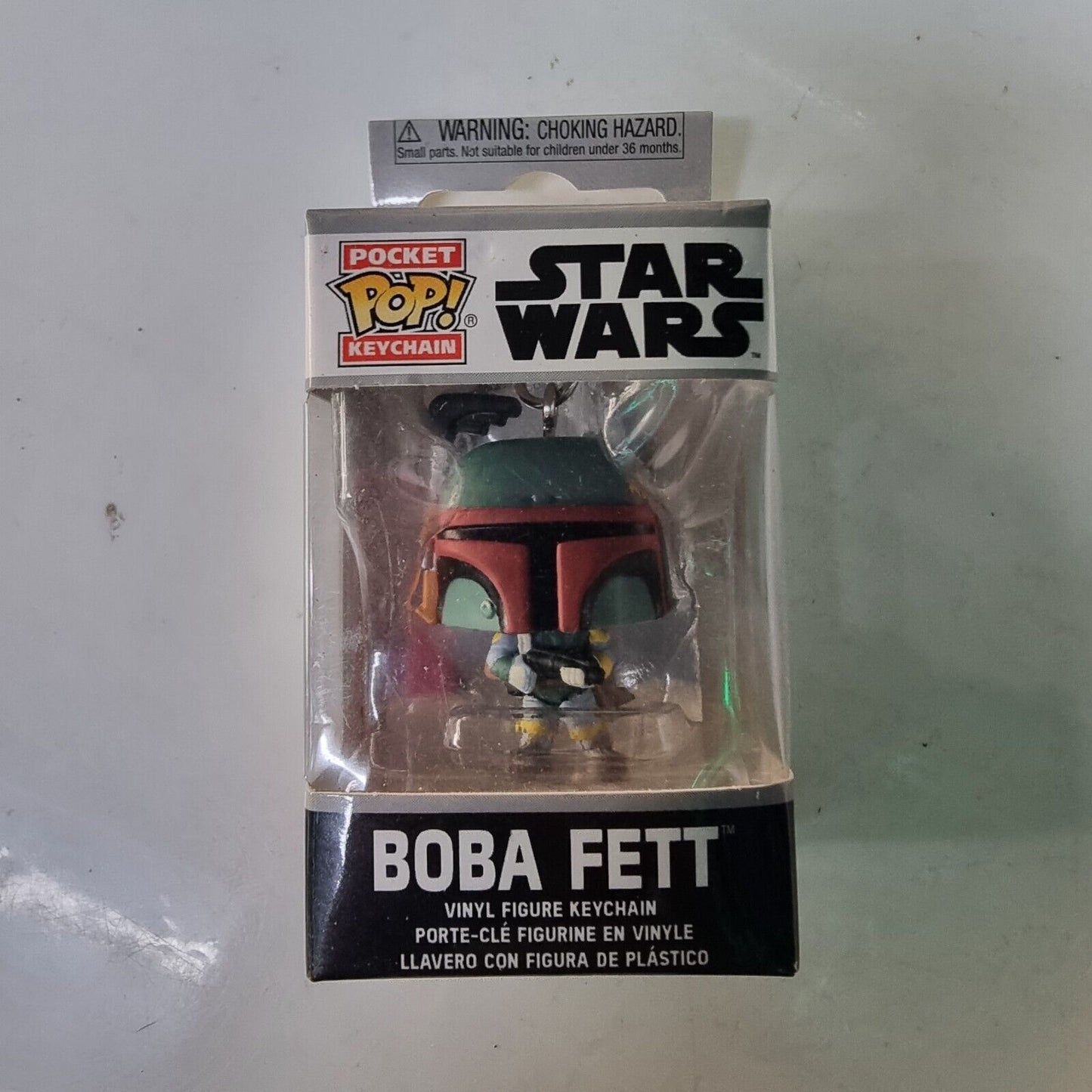 Star Wars Boba Fett Funko Pocket Pop Keychain