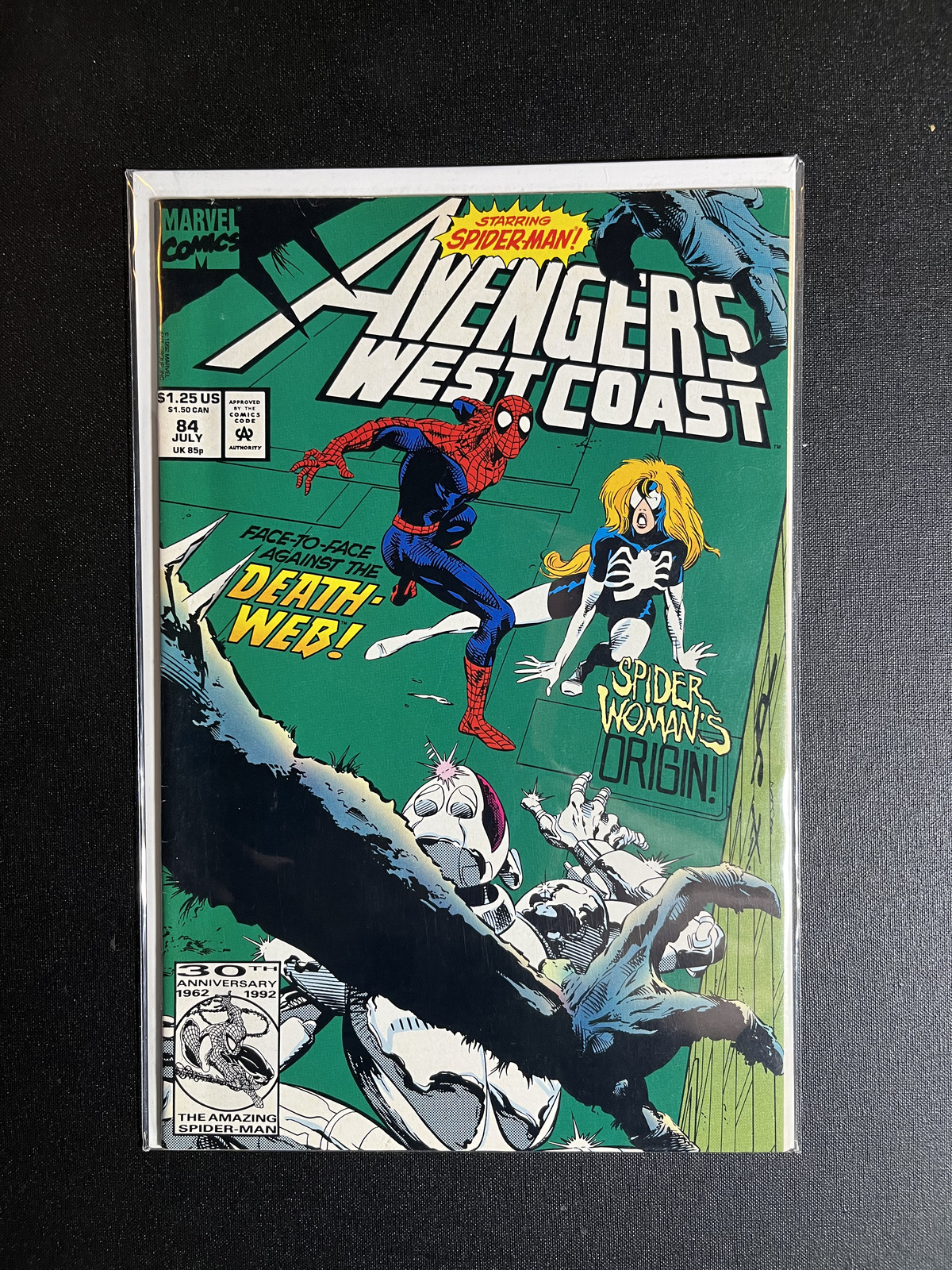 Avengers West Coast #84 Marvel Comics Spider-Man & Spider-Woman 1992