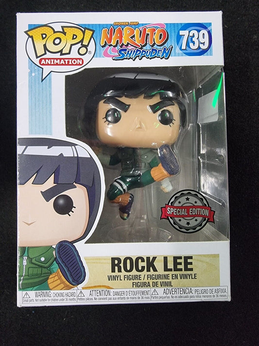 Funko Pop! Animation Naruto Shippuden - Rock Lee #739 Special Edition Exclusive