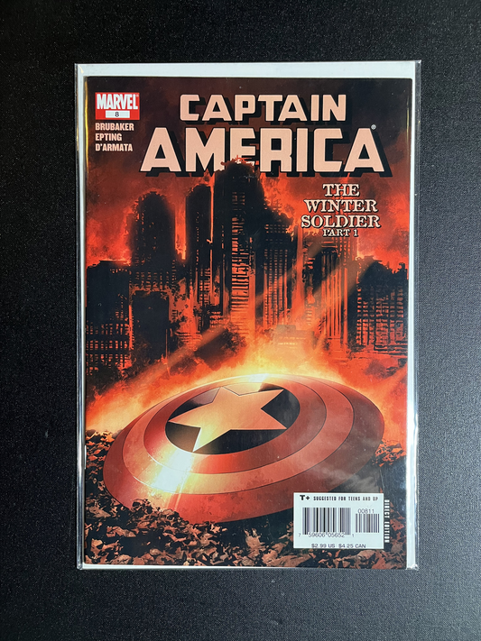 Captain America The Winter Soldier #8 part 1 Marvel Comics 2005