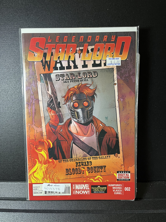 LEGENDARY STAR-LORD #2 FIRST PRINT MARVEL COMICS (2014) GUARDIANS OF THE GALAXY