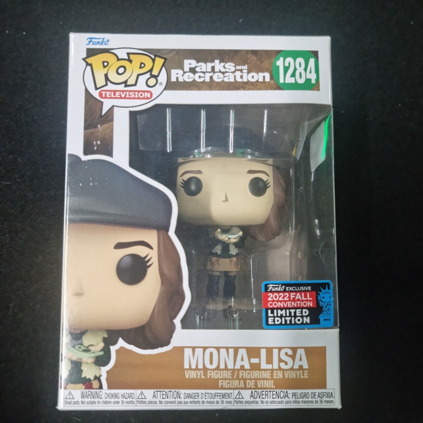 Funko POP Parks And Recreation 1284 Mona-Lisa Fall Convention Exclusive 2022