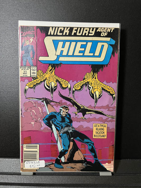 Nick Fury Agent Of Shield #11  Marvel Comics 1990