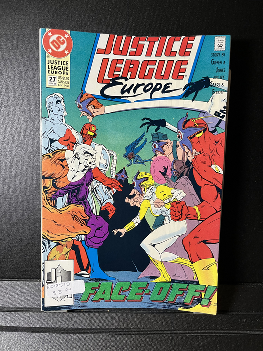 Justice League Europe # 27 Face Off DC Comics