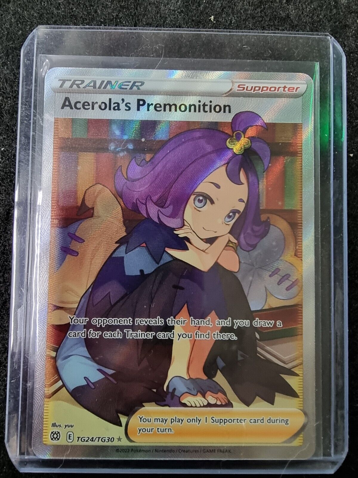 Acerola's Premonition TG24/TG30 - NM Pokémon Brilliant Stars Trainer Gallery