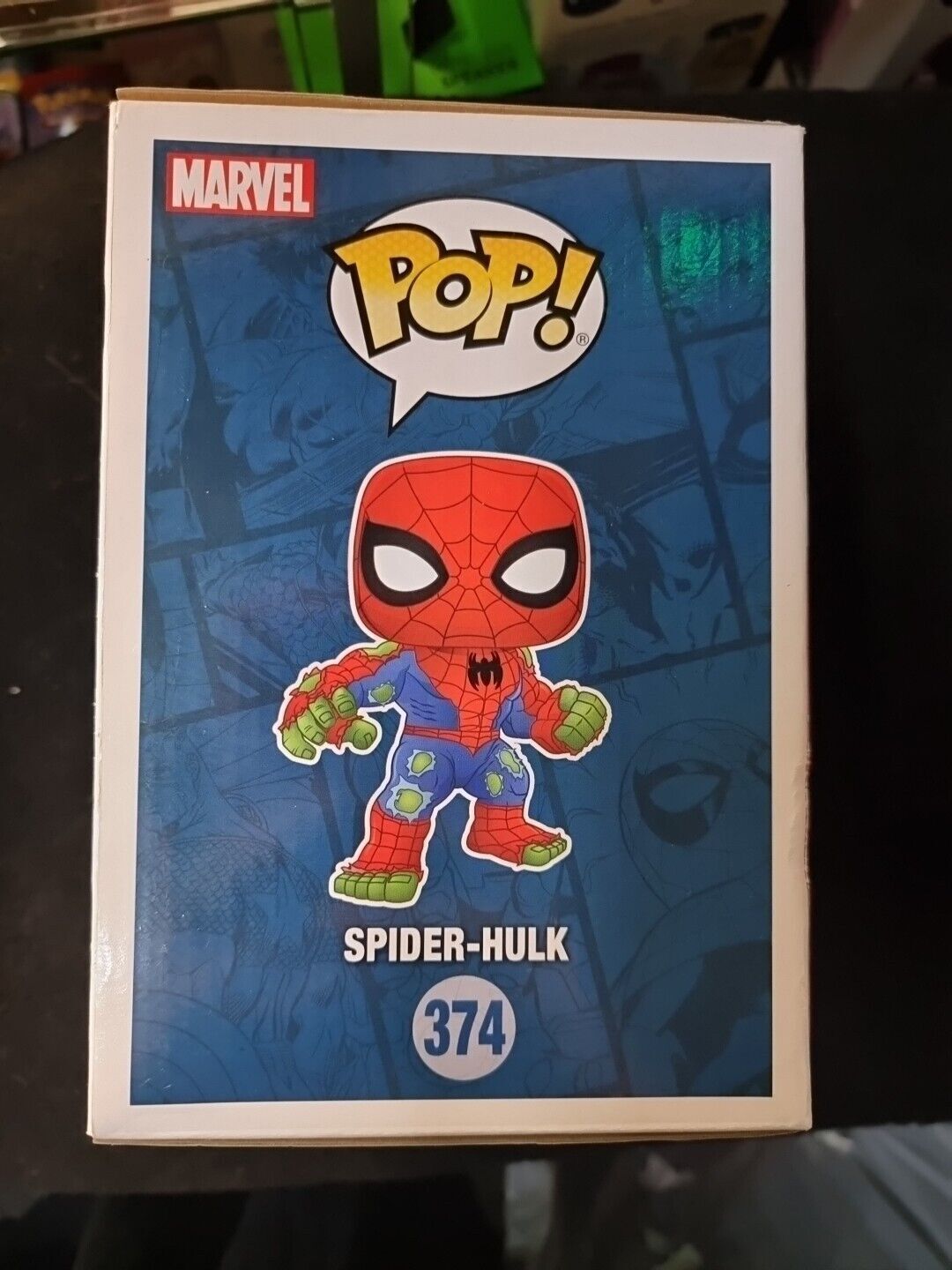 Funko Pop! Marvel Spider-Hulk #374 6 Inch Vinyl Bobble-Head Special Edition 