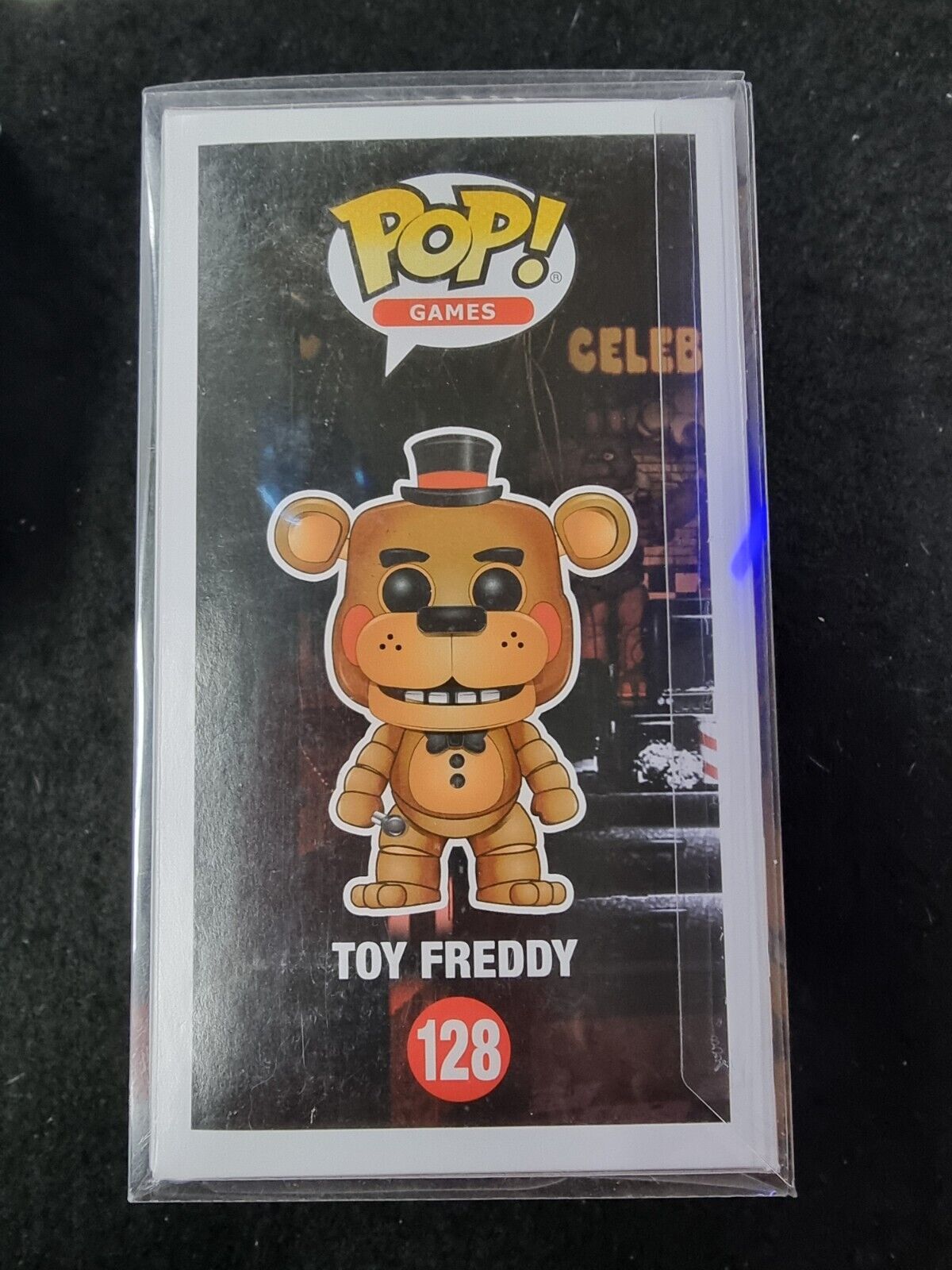 Five Nights At Freddy's Toy Freddy GLOW Dark FNAF Funko Pop Vinyl Mint Rare #128