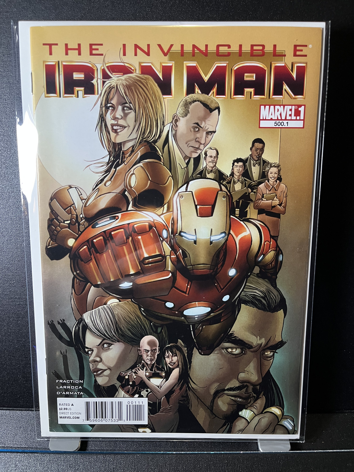 The Invincible Iron Man #500.1 Marvel Comics 2011