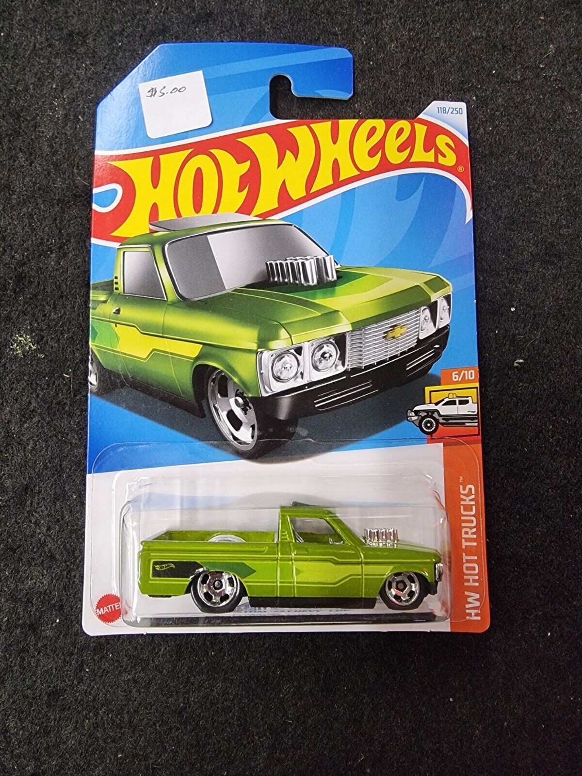 2024 Hot Wheels Custom 1972 Chevy Luv 118/250 HW Hot Trucks 6/10 Green