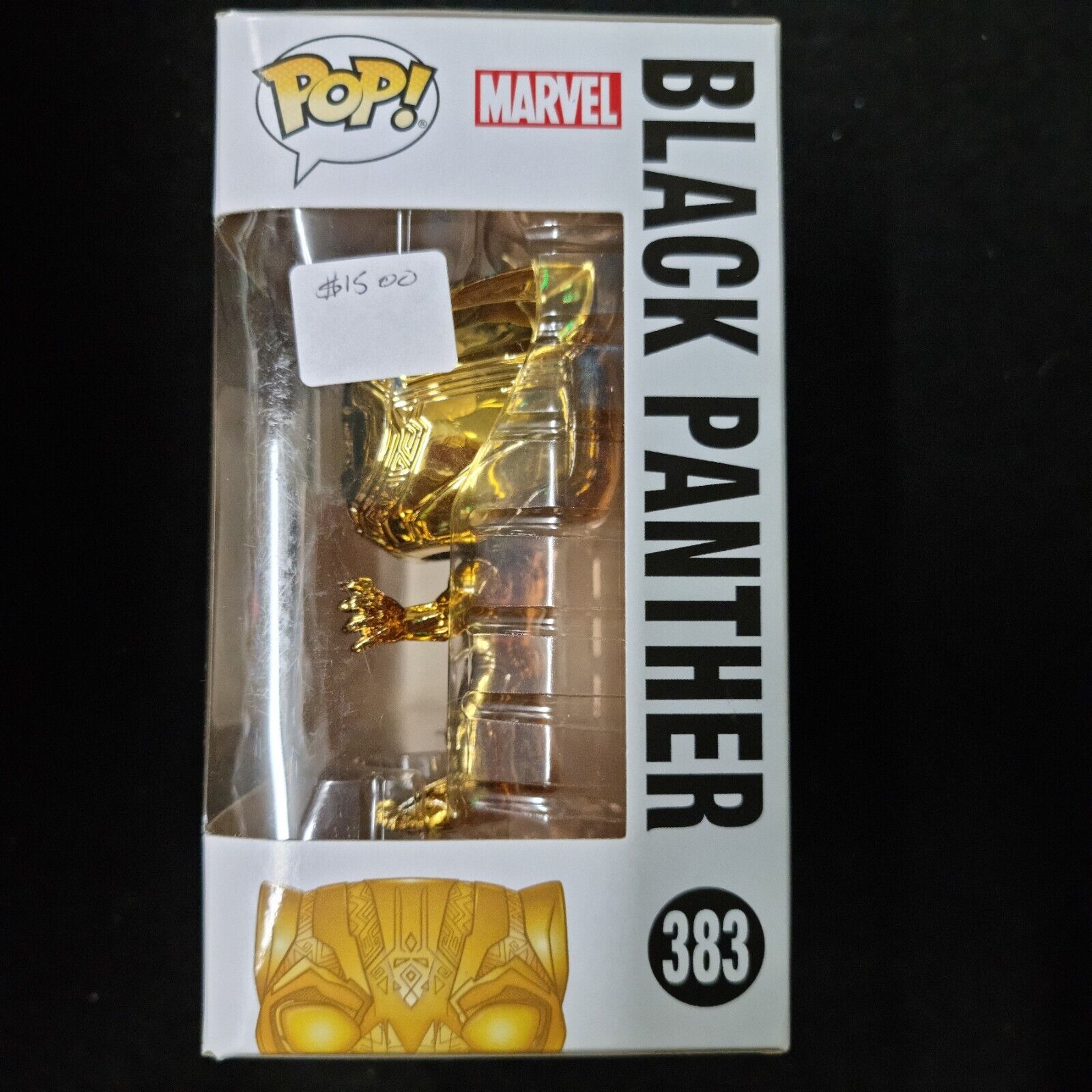 Funko Pop! Vinyl: Marvel - Black Panther (Chrome) (Gold) #383