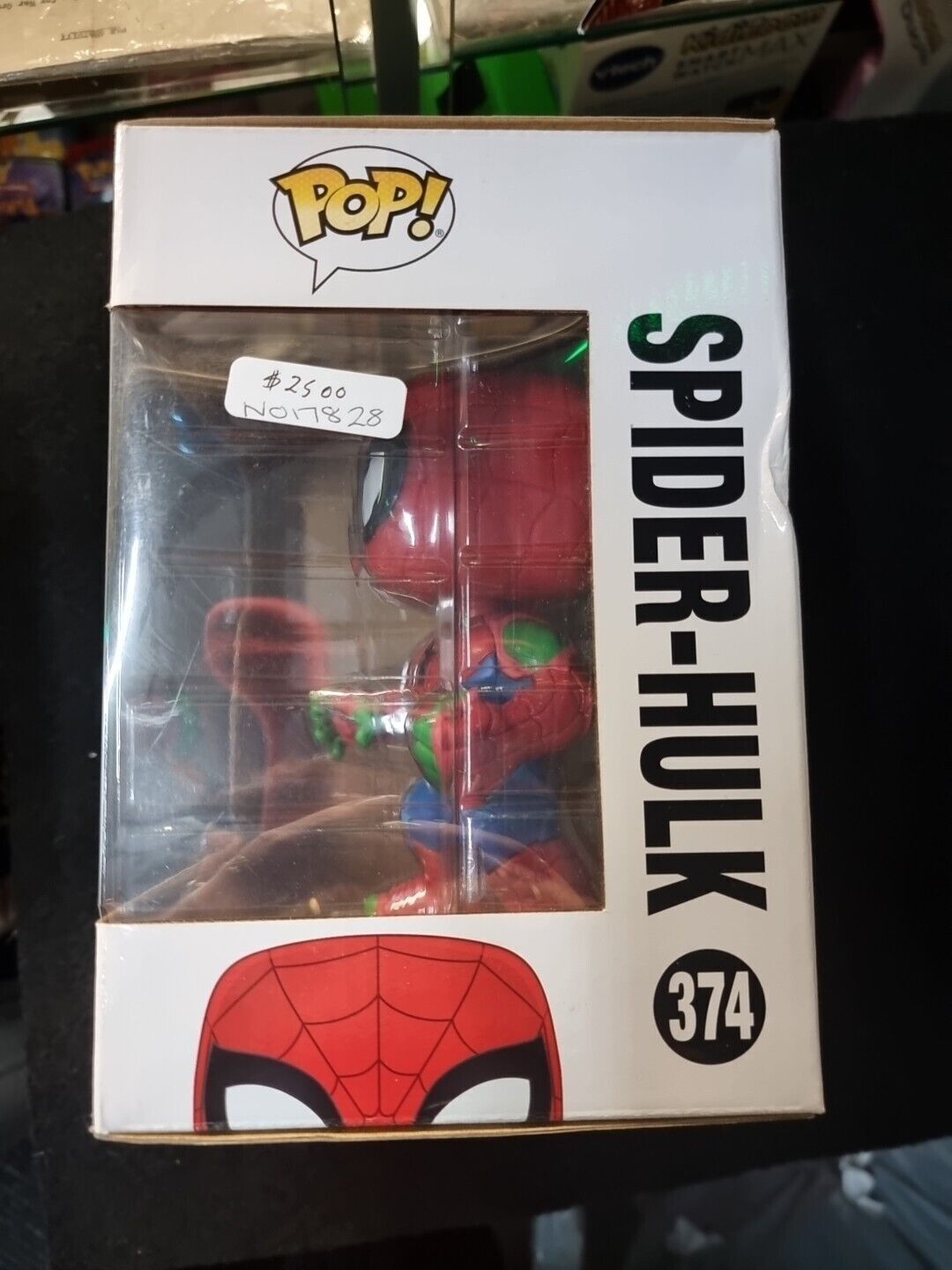 Funko Pop! Marvel Spider-Hulk #374 6 Inch Vinyl Bobble-Head Special Edition 