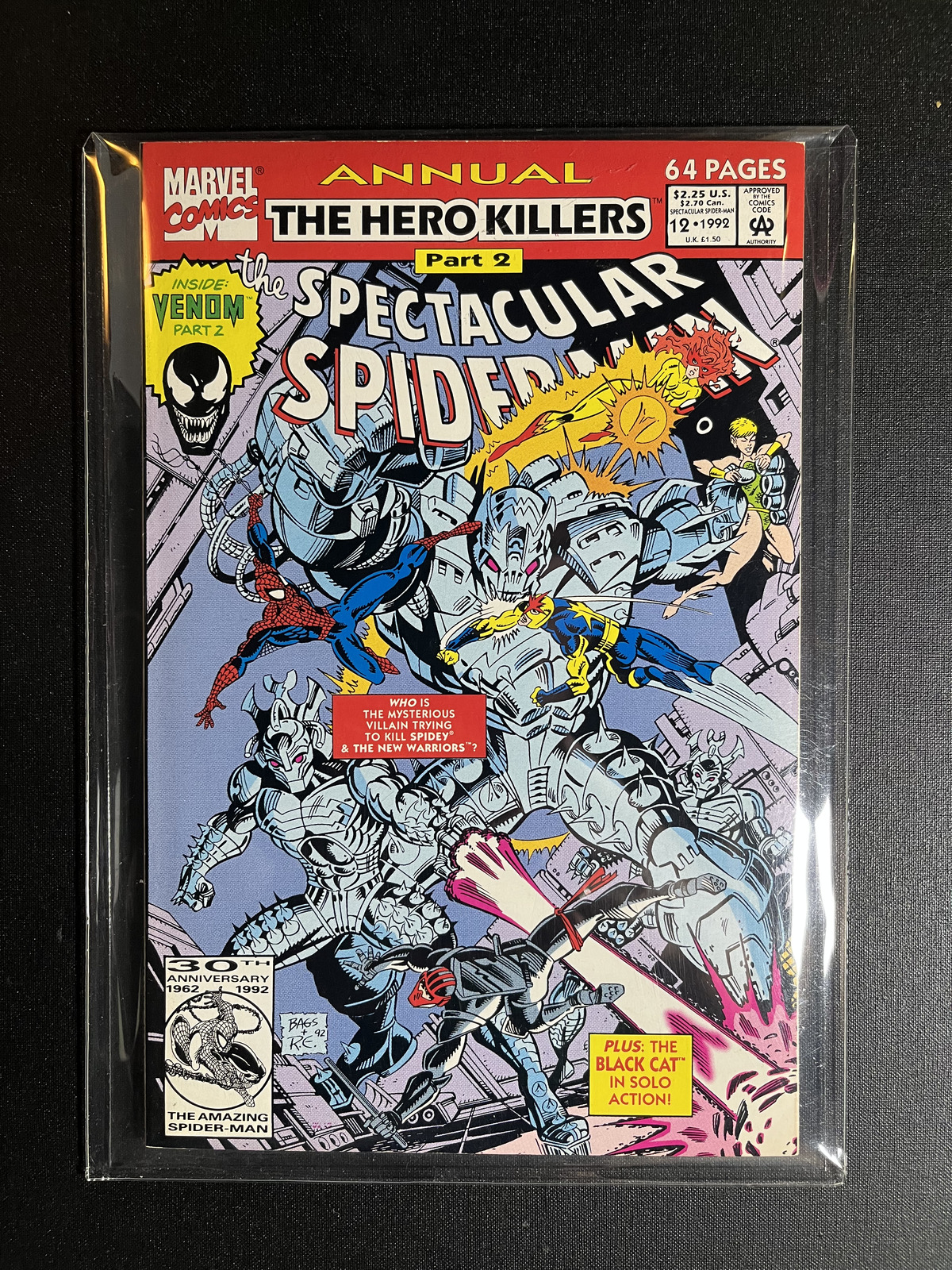 Spectacular Spider-Man Annual #12 MARVEL Comics The Hero Killers Part 2 1992