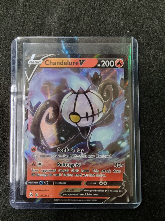 POKEMON TCG CHANDELURE V 39/264 FUSION STRIKE ULTRA RARE!!