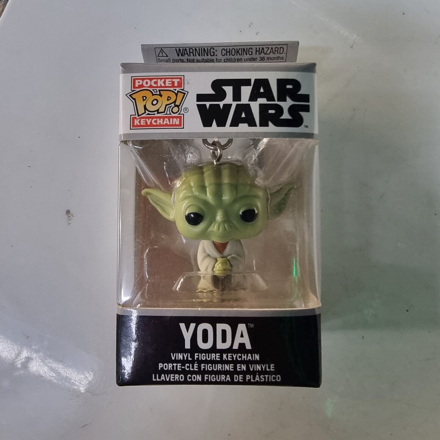 Funko Pop! Pocket Keychain Star Wars YODA Vinyl Figure NIB