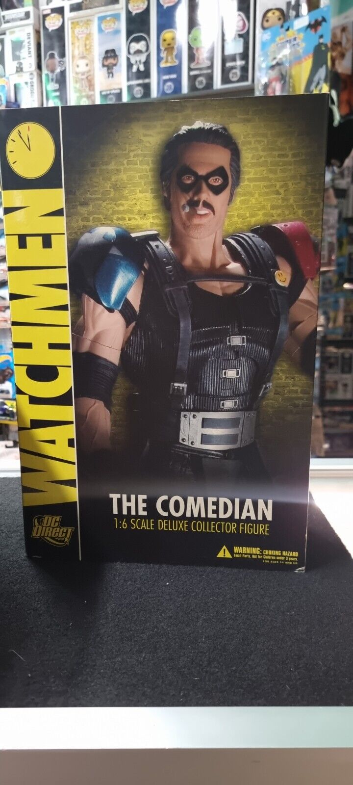 Watchmen - Comedian 1:6 Scale Figure - Sealed- DC Comics.